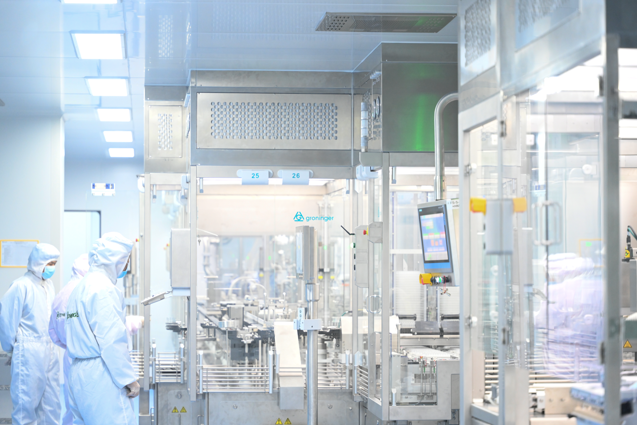 Automated pharmaceutical glass manufacturing line